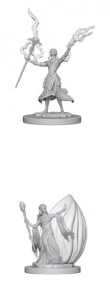 D&D Unpainted Minis WV3 Elf Female Wizard