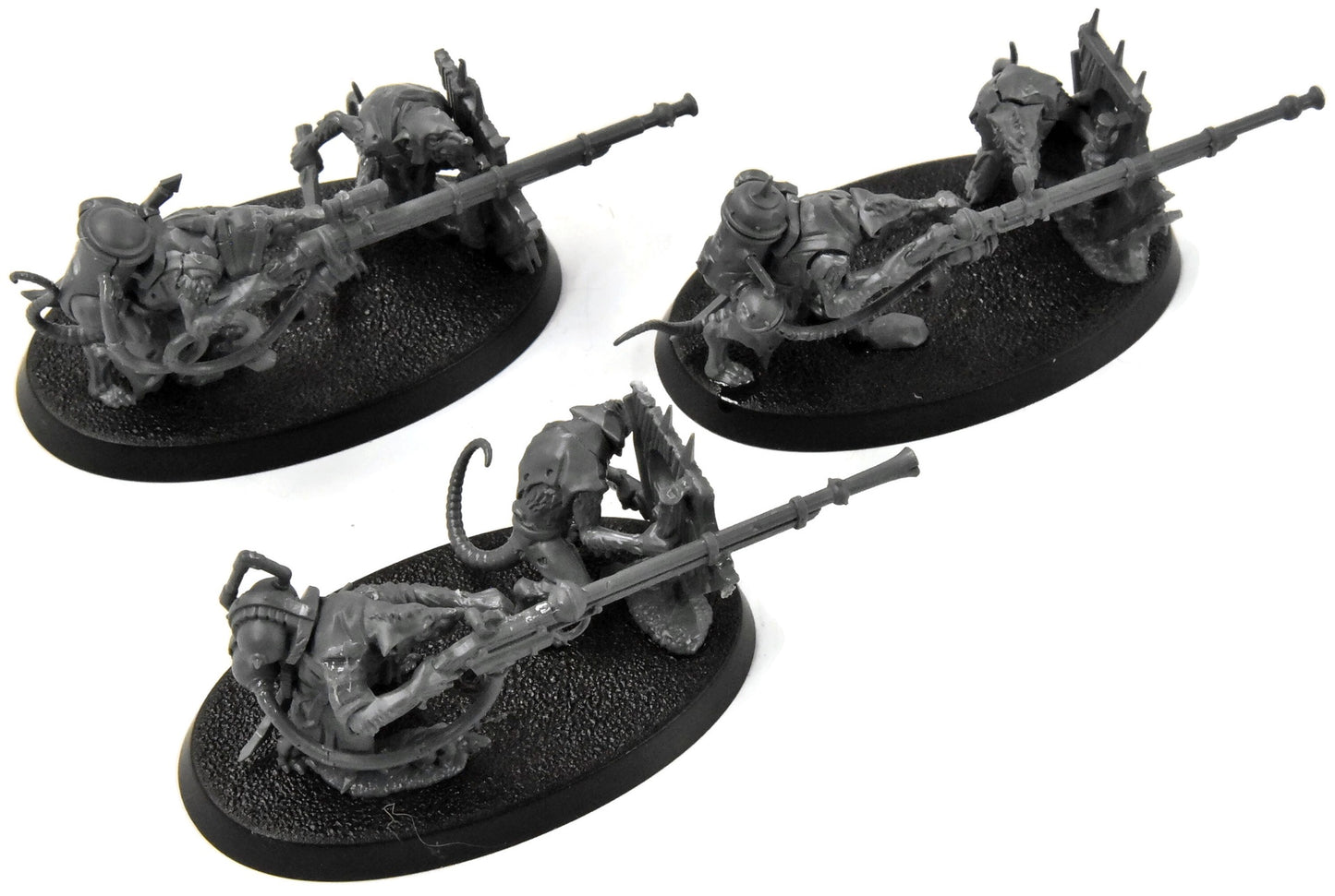 SKAVEN 3 Warplock Jezzails #2 Warhammer Sigmar Skaventide