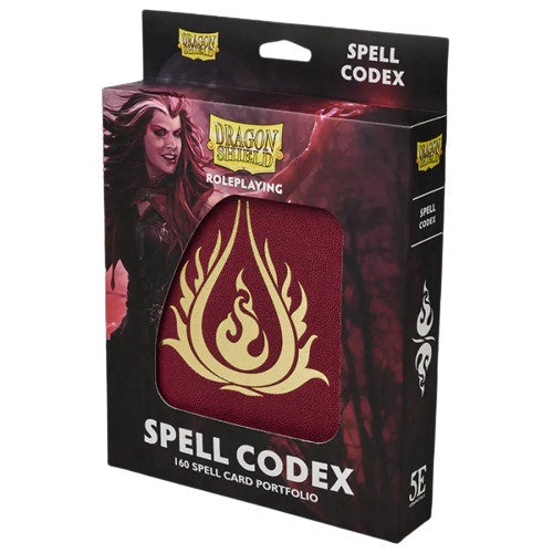 Dragon Shield Rpg Spell Codex Blood Red