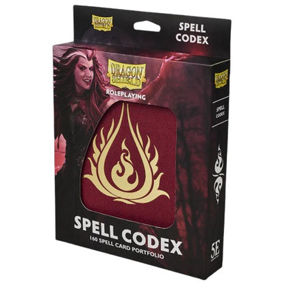 Dragon Shield Rpg Spell Codex Blood Red
