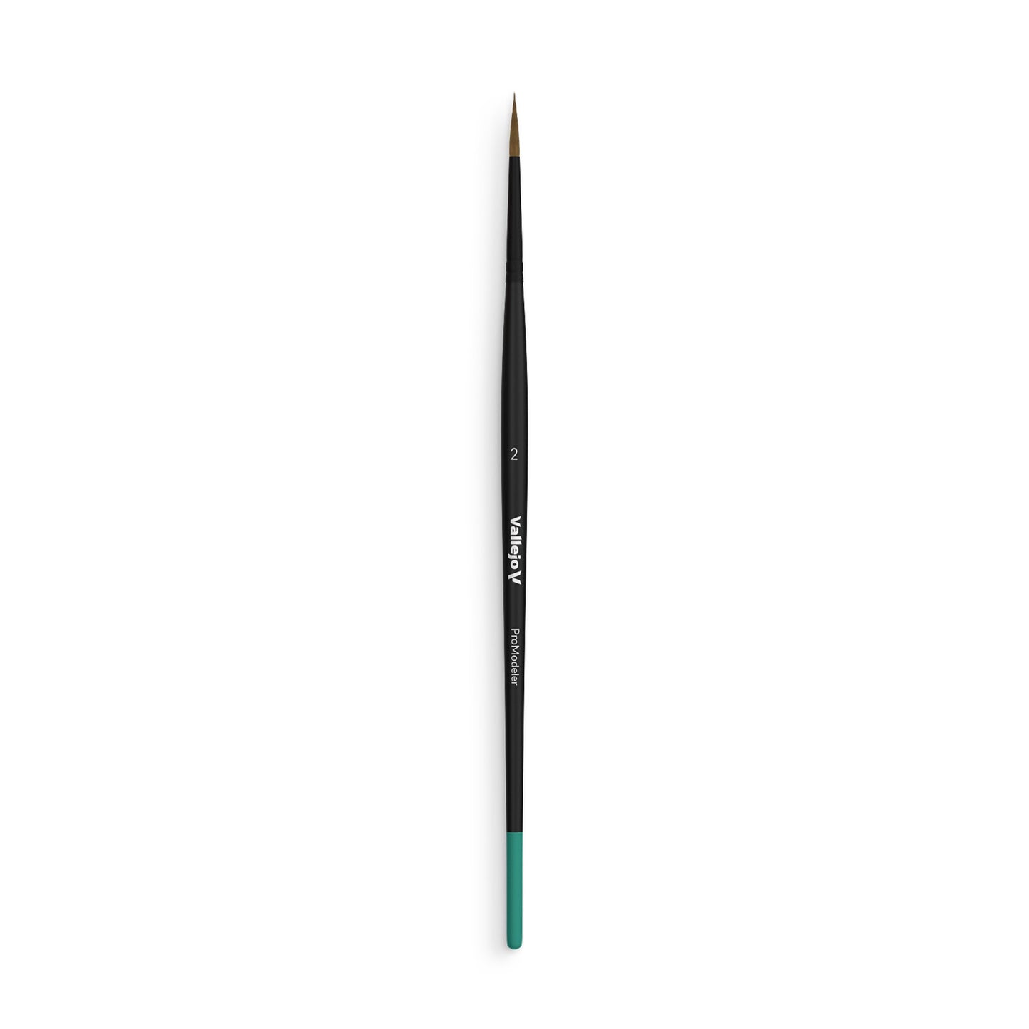 Vallejo - Natural Hair Round Brush No. 2 (VAL-B01002)