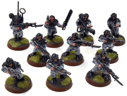 ASTRA MILITARIUM 10 Cadian Shock Troop #13 WELL-PAINTED Warhammer 40K