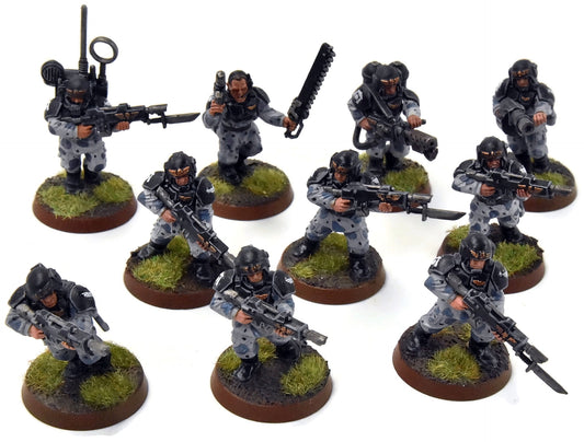 ASTRA MILITARIUM 10 Cadian Shock Troop #13 WELL-PAINTED Warhammer 40K