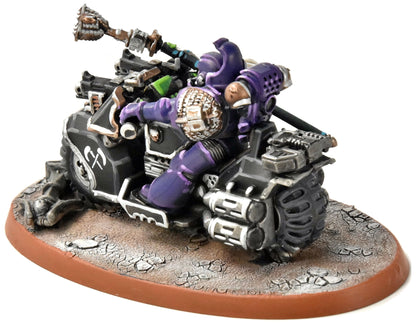 SPACE MARINES Librariran on Bike #4 PRO PAINTED Warhammer 40K