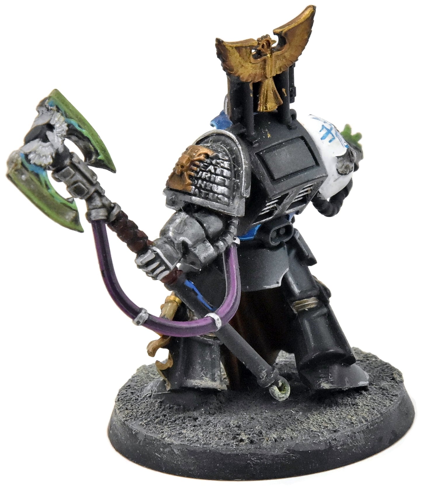 SPACE MARINES Librarian Terminator #1 WELL PAINTED Warhammer 40K