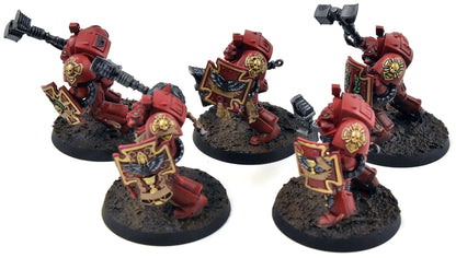 BLOOD ANGELS 5 Terminators #1 PRO PAINTED Warhammer 40K