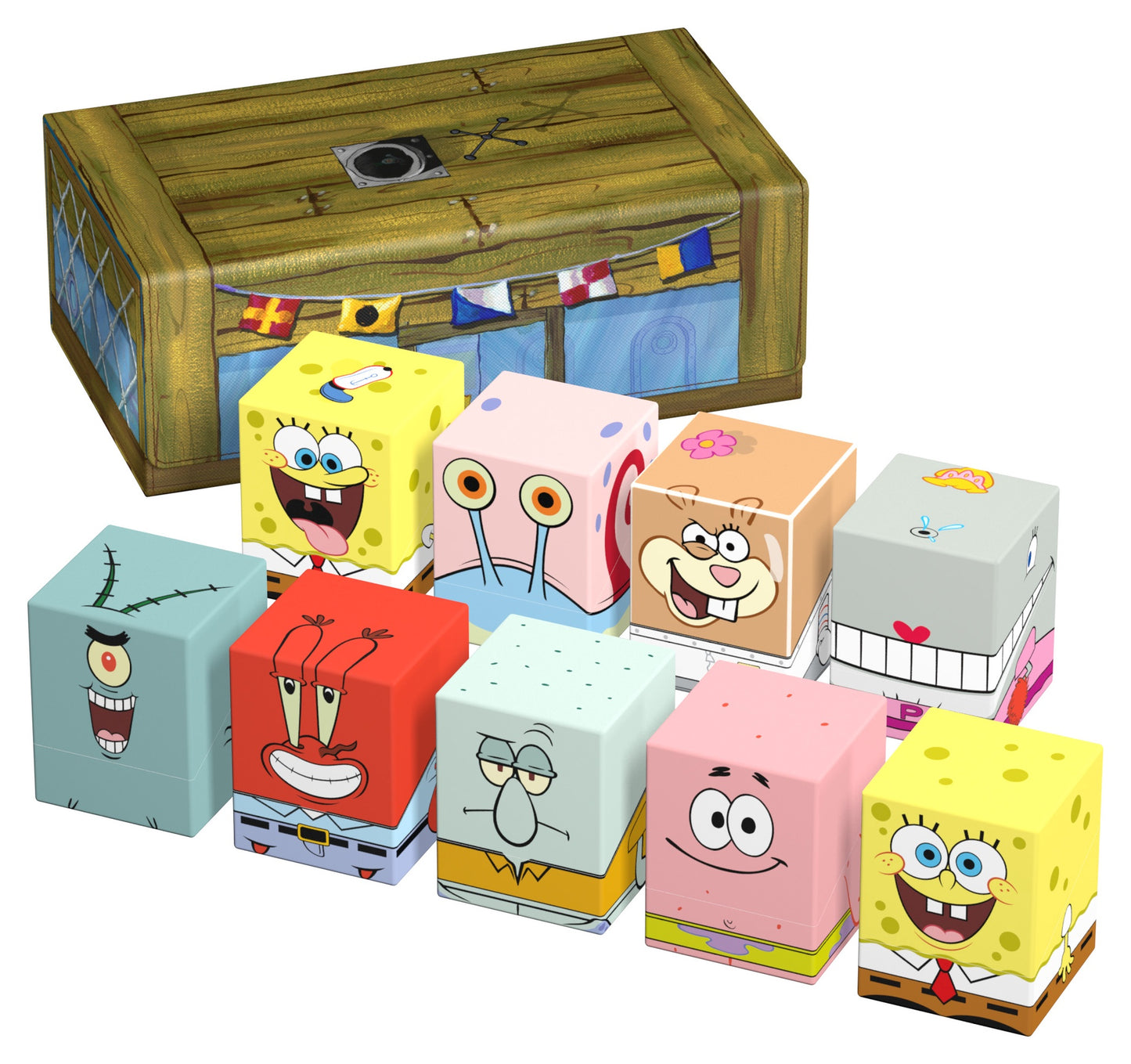 Squaroes Paramount Spongebob Squarepants WV1 Collector Case Krusty Krab