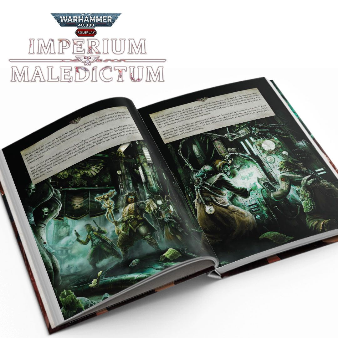 Livre de règles de base de Warhammer 40k Imperium Maledictum