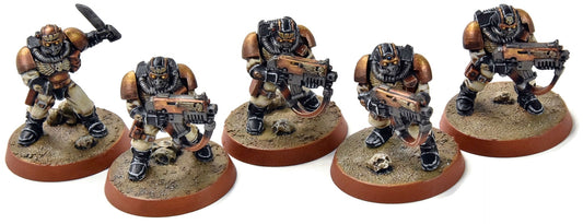 SPACE MARINES 5 Scouts #3 PRO PAINTED Warhammer 40K