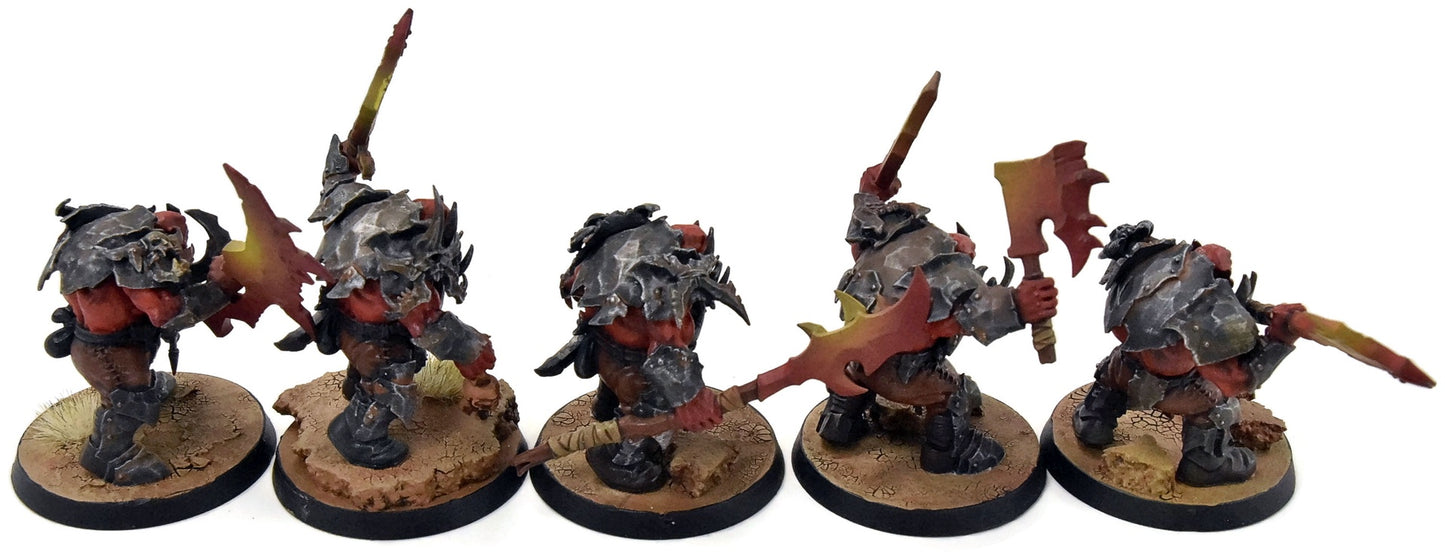 ORRUK WARCLANS 5 Brutes #1 WELL PAINTED Sigmar