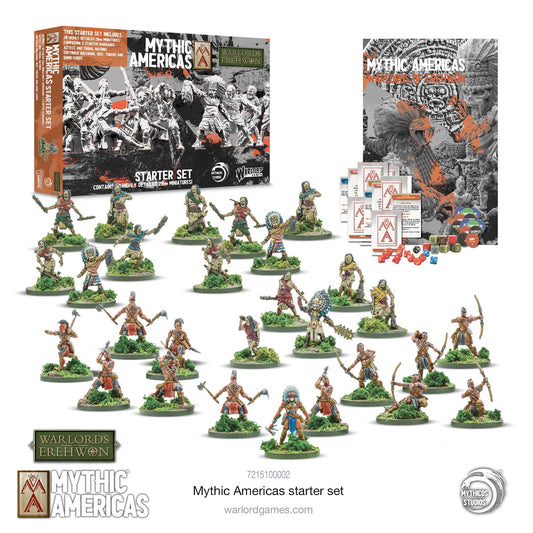 Warlord of Erehwon Mythic America Aztec & Tribal Nations Starter Set