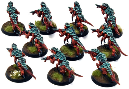 TYRANIDS 10 Termagants #1 PRO PAINTED Warhammer 40K