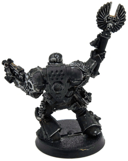 SPACE MARINES Chaplain with crozius staff #1 Warhammer 40K