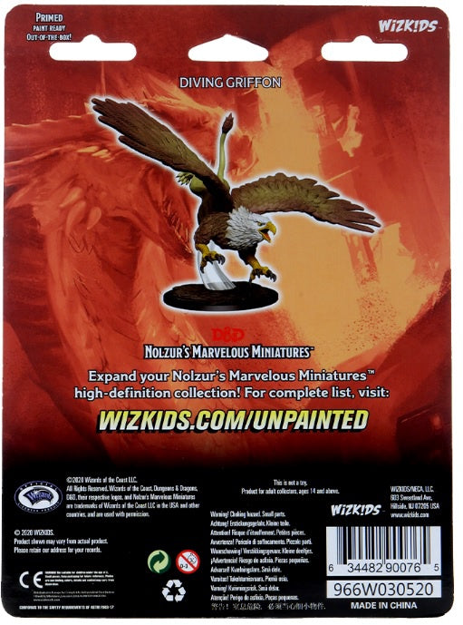 D&D Unpainted Minis Wv12 Diving Griffon
