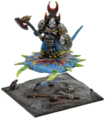 TZEENTCH Sorcerer on Disc of Tzeentch #1 METAL Converted Fantasy