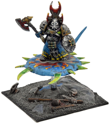 TZEENTCH Sorcerer on Disc of Tzeentch #1 METAL Converted Fantasy