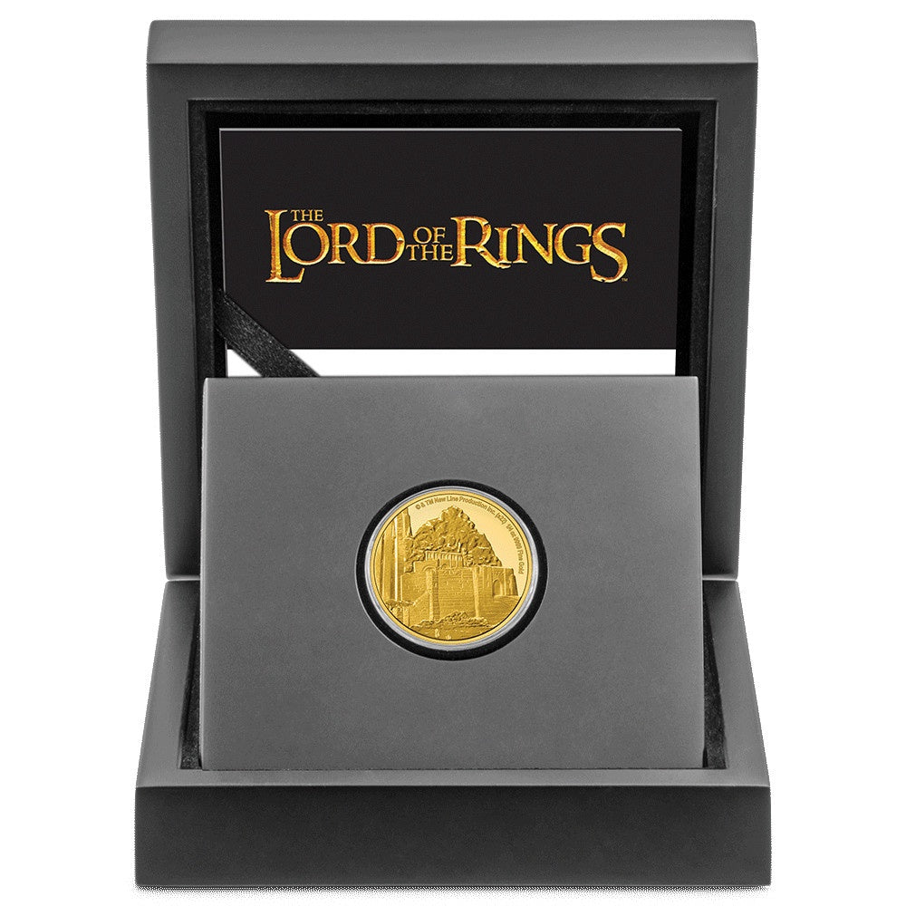 AGORO LOTR Middle Earth - Helms Deep 2022 1/4 oz Gold