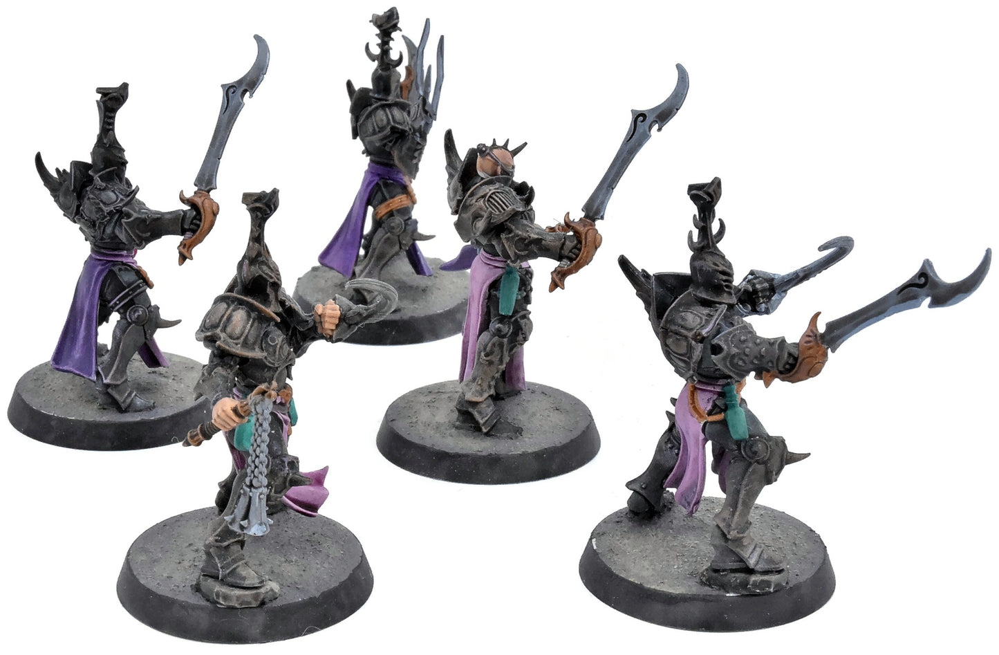 HEDONITES OF SLAANESH 5 Symbaresh Twinsouls Of Slaanesh #2 WELL PAINTED Sigmar