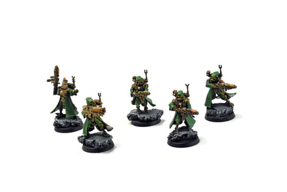 ADEPTUS MECHANICUS 5 Skitarii Vanguard #6 WELL PAINTED Warhammer 40k