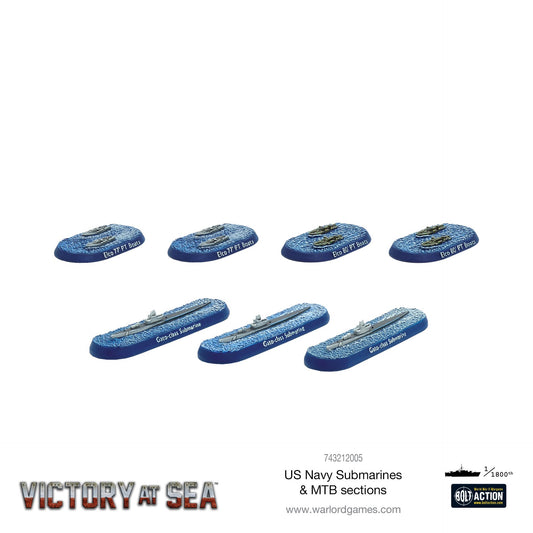 Victory at Seas Us Navy Submarines & Mtb Sections