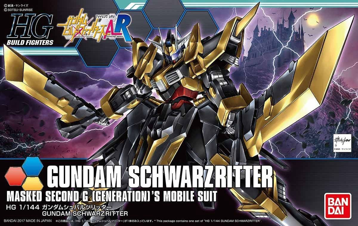 Bandai HGBF #055 1/144 Gundam Schwarzritter "Gundam Build Fighters Amazing"
