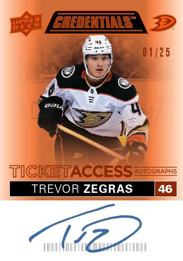 Upper Deck Credentials Hockey 21/22