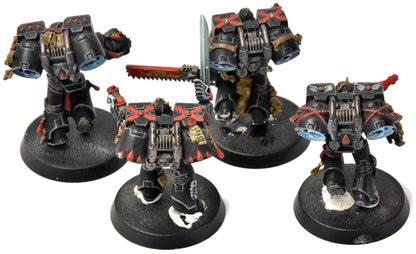 BLOOD ANGELS 4 Death Company With Jump Pack #14 PRO PAINTED Warhammer 40K