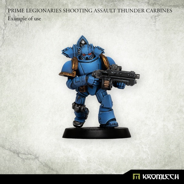 Prime Legionaries Shooting Assault Thunder Carbines (5)