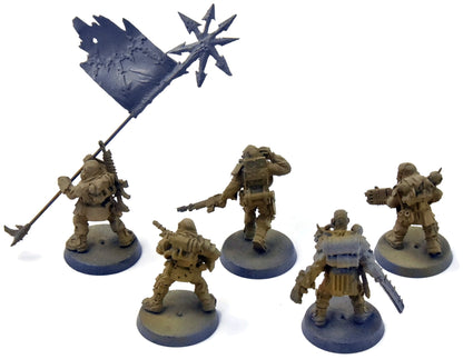 CHAOS SPACE MARINES 5 Renegade Militia Command #2 Warhammer 40K