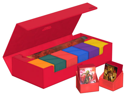 Ultimate Guard Deck Case Superhive 550+ Monocolor Red