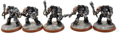 SPACE MARINES 5 Terminators #1 Peint par un professionnel Warhammer 40K