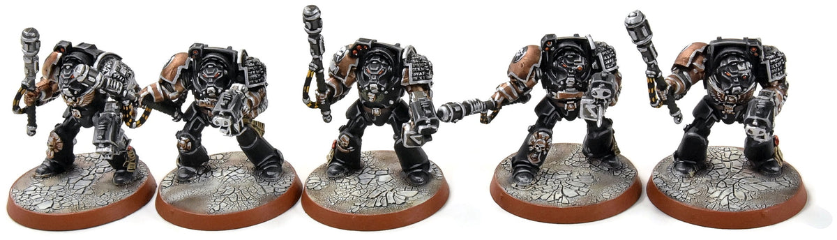 SPACE MARINES 5 Terminators #1 PRO PAINTED Warhammer 40K