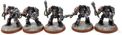 SPACE MARINES 5 Terminators #1 PRO PAINTED Warhammer 40K