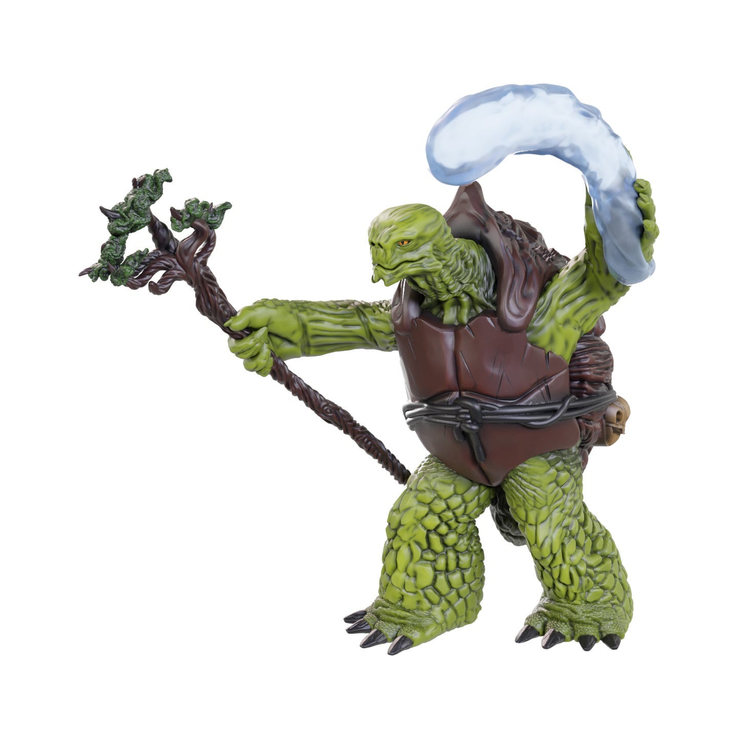 D&D Unpainted Minis WV24 Tortle Druid & Wild Shape Giant Lizard