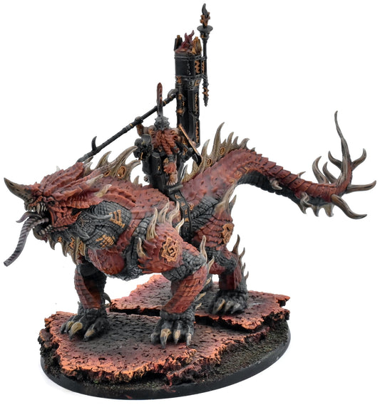 FYRESLAYERS Auric Runefather Magmadroth #1 WELL PAINTED Warhammer Sigmar
