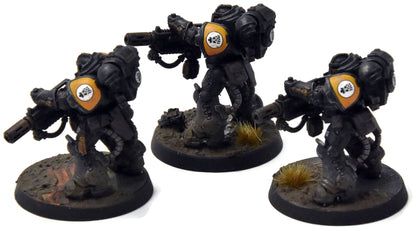 IMPERIAL FISTS 3 Eradicators #1 PRO PAINTED Warhammer 40K
