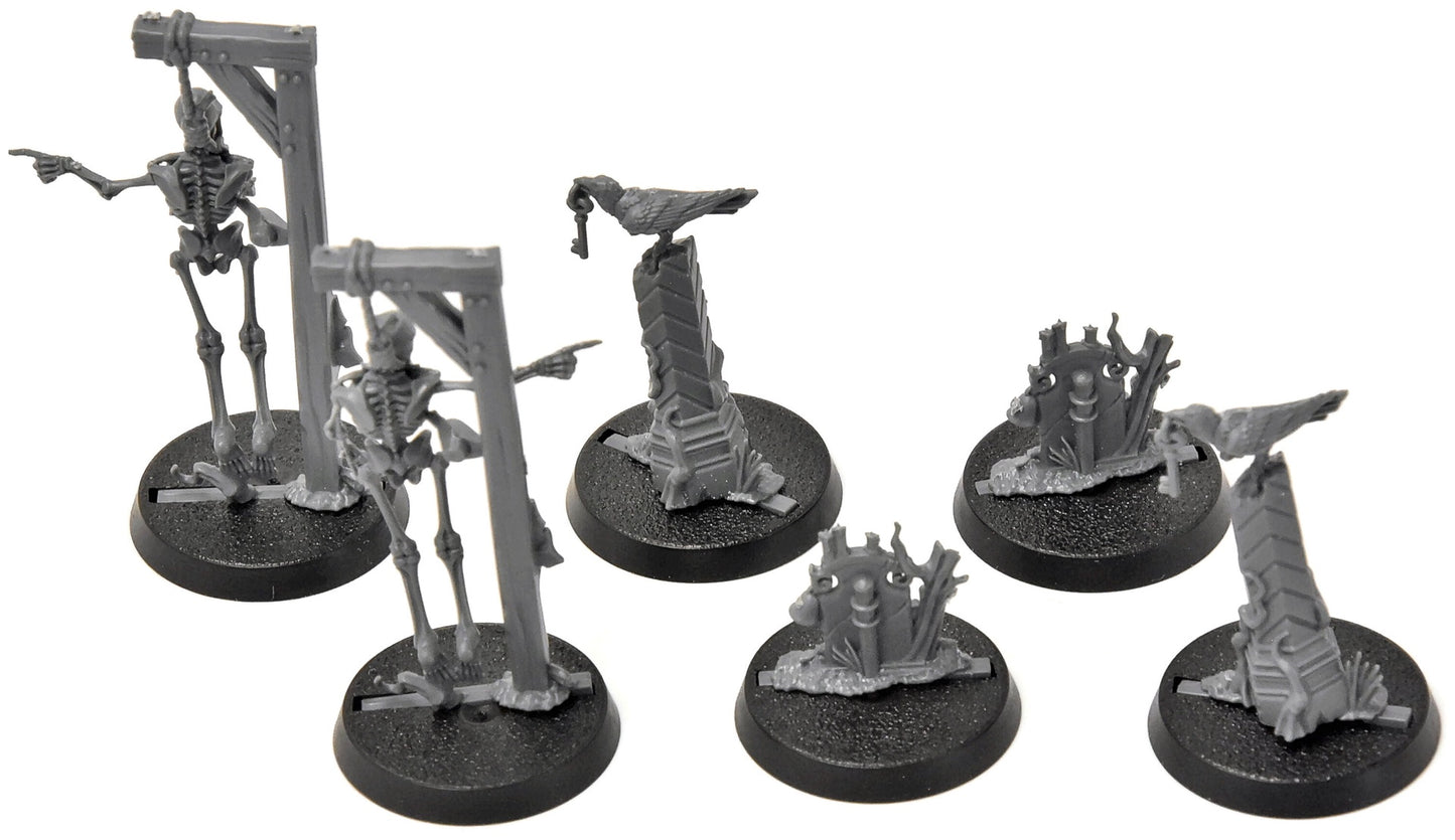 CURSED CITY 6 Objective Markers #2 Sigmar