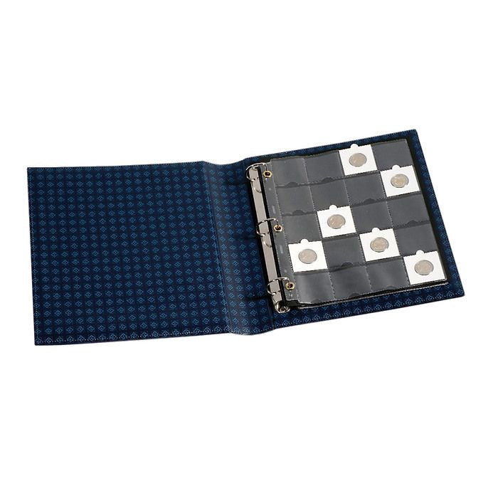 10 X Storage Sheet With Metal Eyelets For 2X2 Inches Coin Holders
