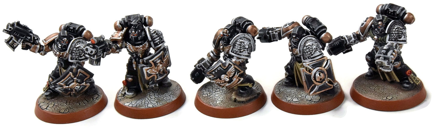 SPACE MARINES 5 Veterans #7 PRO PAINTED Warhammer 40K