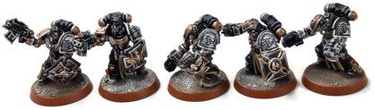SPACE MARINES 5 Veterans #7 PRO PAINTED Warhammer 40K