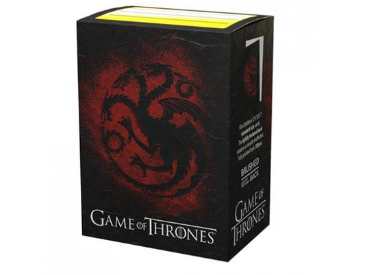 Dragon Shield Sleeves Brushed Art House Targaryen
