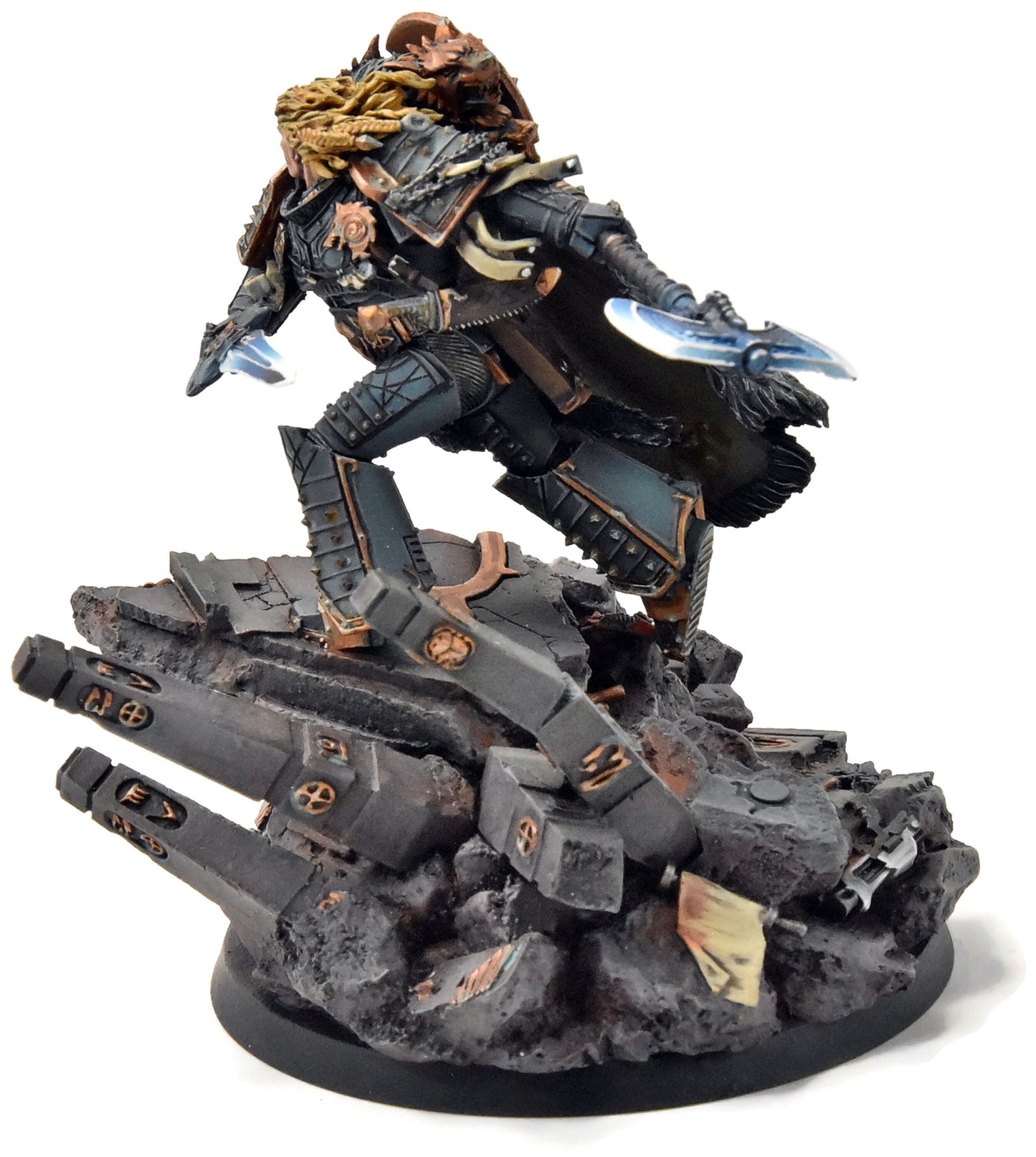 SPACE WOLVES Primarch Leman Russ #1 PRO PAINTED Forge World