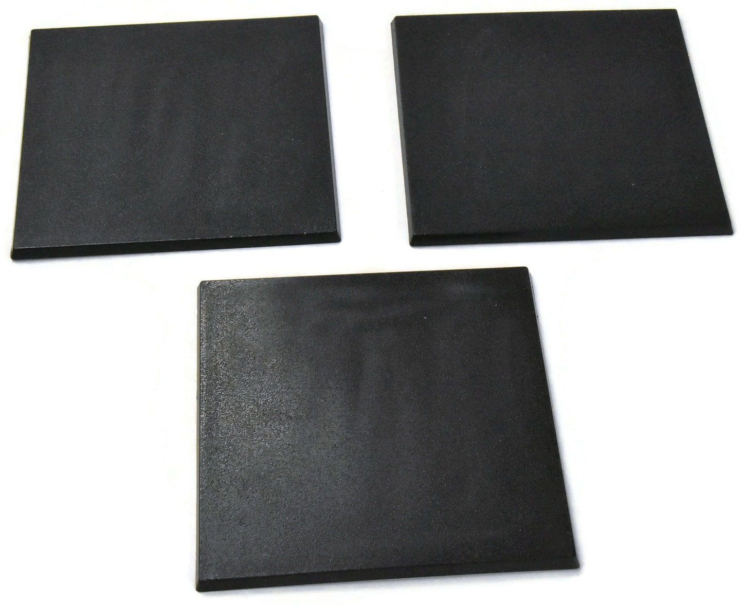 3 * 100mm x 100mm rectangle Base
