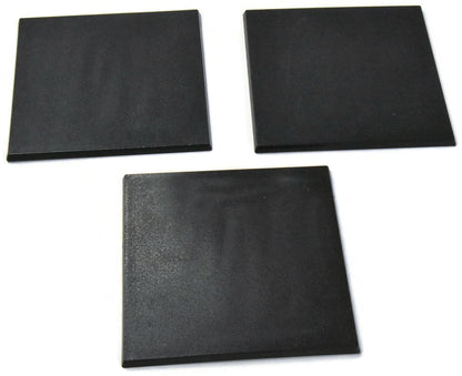 3 * 100mm x 100mm rectangle Base
