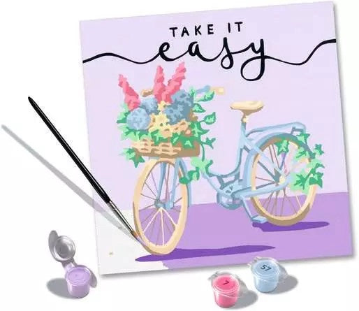 CreArt Take It Easy - Paint by numbers for adults