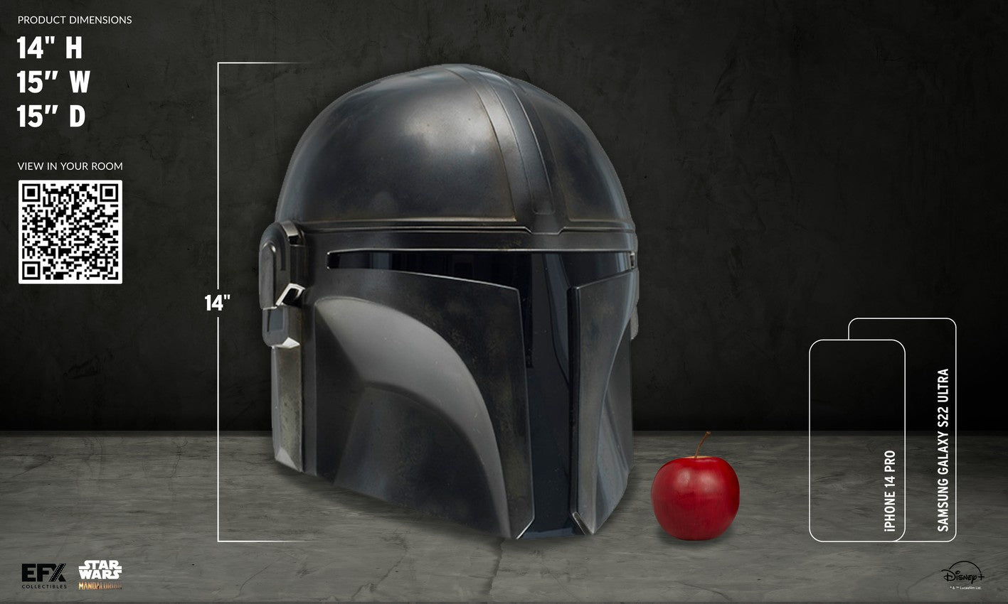 The Mandalorian Helmet Replica by Efx