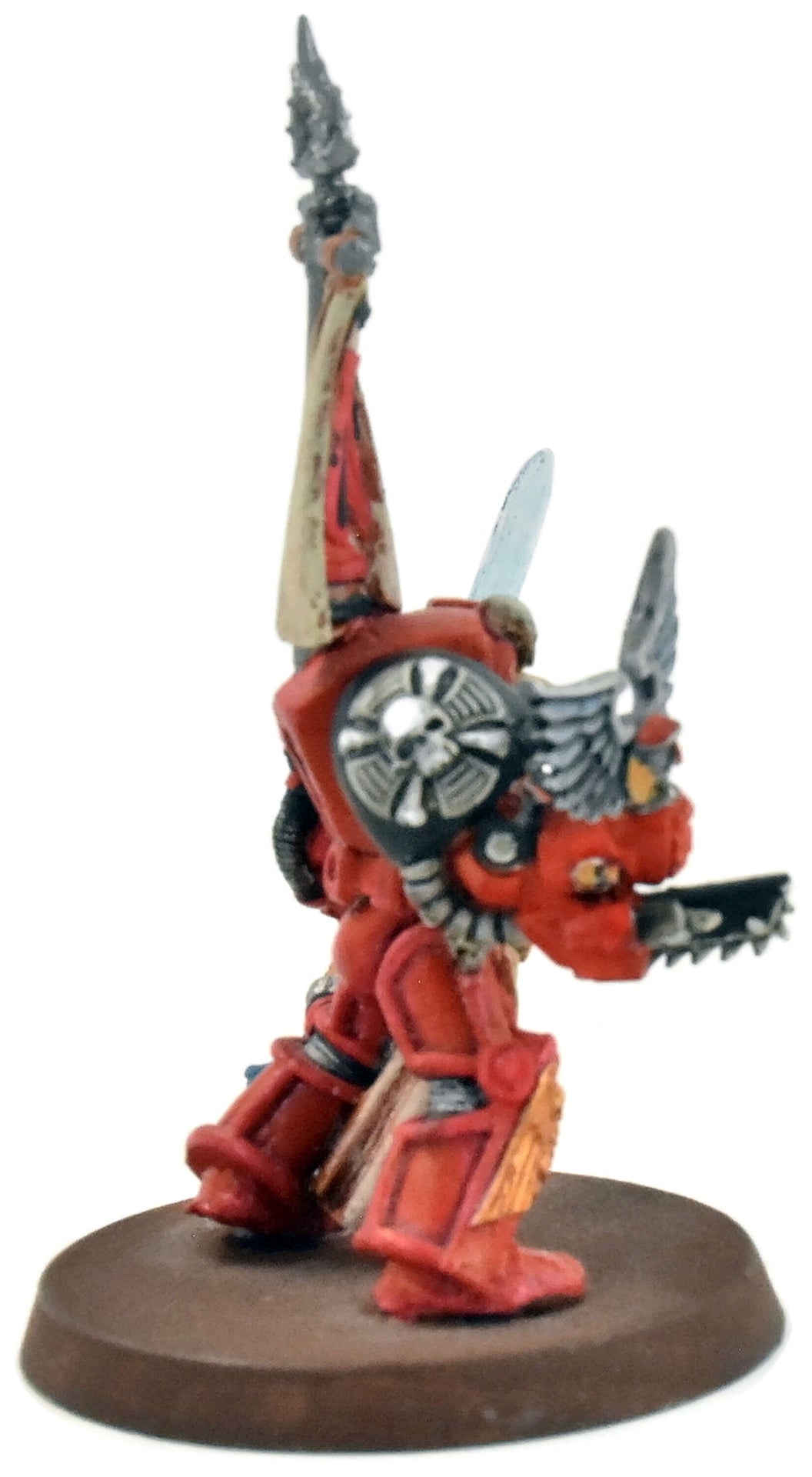 BLOOD ANGELS Terminator Captain w/ Sword #1 METAL WELL PAINTED Warhammer 40K