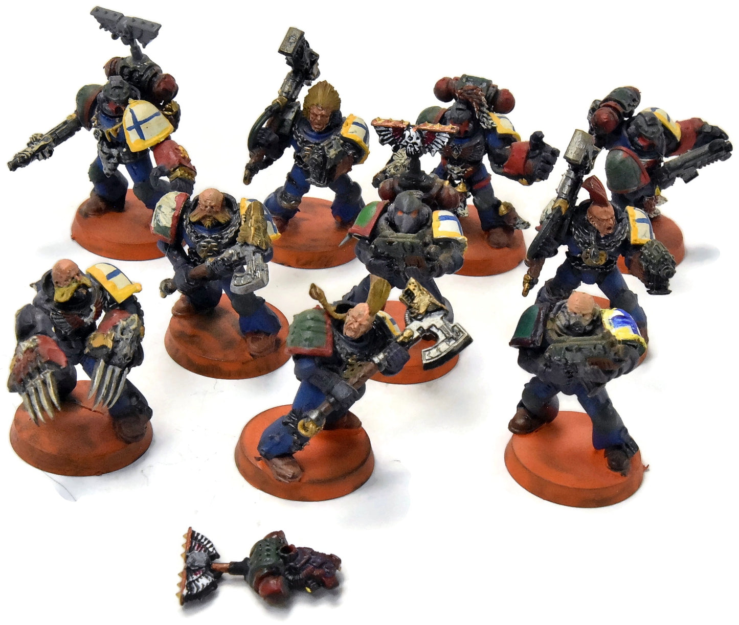 SPACE MARINES 10 Tactical Squad #6 Warhammer 40K
