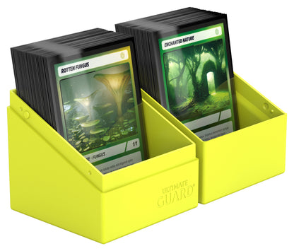 Ultimate Guard Deck Case Boulder 100+ Neon Yellow