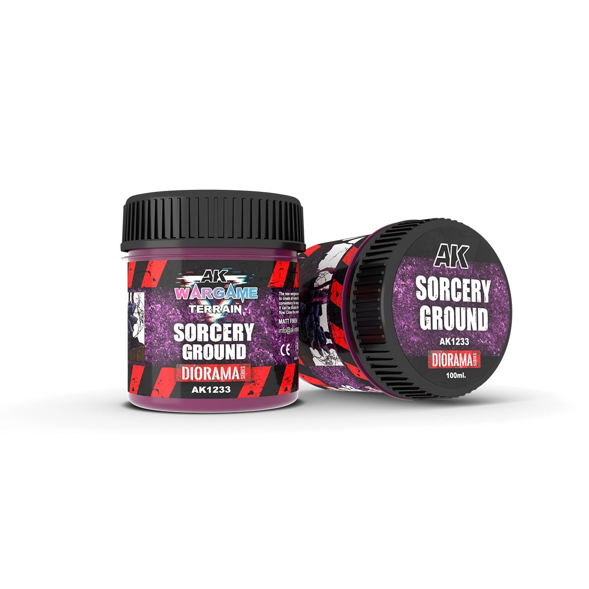 AK Interactive Wargame Battle Ground Terrains Sorcery Ground - 100ml (Acrylic)